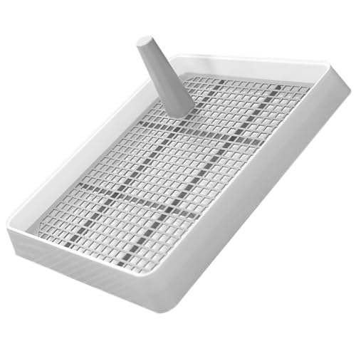 Gatuida Thickened rutschfest mit Ergonomischem Design Großes Welpentoilette Tablett Atmungsaktiv und Langlebig für Leichtes Training und Hygienische Nutzung von Gatuida
