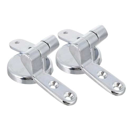 Gatuida Toilettensitz Scharnier Zinklegierung Teiliges Langlebig Rostfrei mit Schrauben Schnelle Befestigung Ersatz für Wc Sitz und Toilettendeckel Kompatibel Gatuida Toilettensitz Scharnier Zinklegierung Teiliges Langlebig Rostfrei mit Schrauben Schnelle Befestigung Ersatz für Wc Sitz und Toilettendeckel Kompatibel von Gatuida