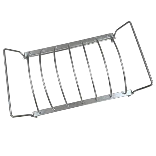 Gatuida Tragbarer Edelstahl Klappgrill Faltbar Campinggrill Rostfrei Robust Vielseitig für Hähnchen Fleisch Gemüse zum Grillen im Freien von Gatuida