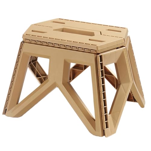 Gatuida Tragbarer Faltbarer Kunststoffhocker Klappbar rutschfest Outdoor Camping Angelhocker Kleiner Sitzhocker mit Ergonomischem Griff für Einfache Mitnahme Gatuida Tragbarer Faltbarer Kunststoffhocker Klappbar rutschfest Outdoor Camping Angelhocker Kleiner Sitzhocker mit Ergonomischem Griff für Einfache Mitnahme von Gatuida