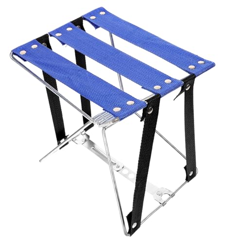 Gatuida Tragbarer Klappbarer Campinghocker Faltbarer Leichter Mini Sitz für Outdoor Angeln Wandern Pediküre Reise Kompakt Platzsparend Blau Gatuida Tragbarer Klappbarer Campinghocker Faltbarer Leichter Mini Sitz für Outdoor Angeln Wandern Pediküre Reise Kompakt Platzsparend Blau von Gatuida