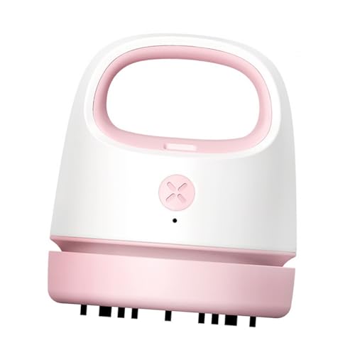 Gatuida Tragbarer USB Tischstaubsauger Kabelloser Desktop Staubreiniger Leiser Akku Handsauger für Büro Schule Auto Sammelt Papierkrümel und Tierhaare Effizient von Gatuida