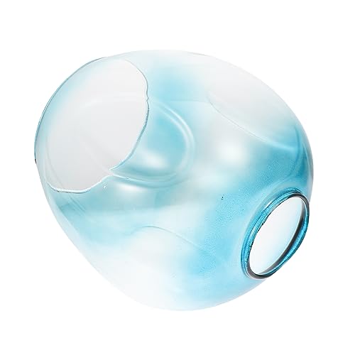 Gatuida Transparenter Glass Lampenschirm Europäischer Stil Molekularer Lampenabdeckung Staubschutz und Dekoration Passend für Wand Steh und Deckenlampen Mittelloch Blau Verlauf Gatuida Transparenter Glass Lampenschirm Europäischer Stil Molekularer Lampenabdeckung Staubschutz und Dekoration Passend für Wand Steh und Deckenlampen Mittelloch Blau Verlauf von Gatuida