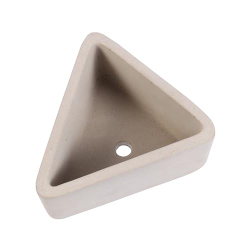 Gatuida Triangular Zement Blumentopf für Sukkulenten Kleiner Pflanzkübel Langlebiger Moderner Übertopf für Indoor und Outdoor Dekorativer Pflanztopf für Büro und Zuhause Gatuida Triangular Zement Blumentopf für Sukkulenten Kleiner Pflanzkübel Langlebiger Moderner Übertopf für Indoor und Outdoor Dekorativer Pflanztopf für Büro und Zuhause von Gatuida