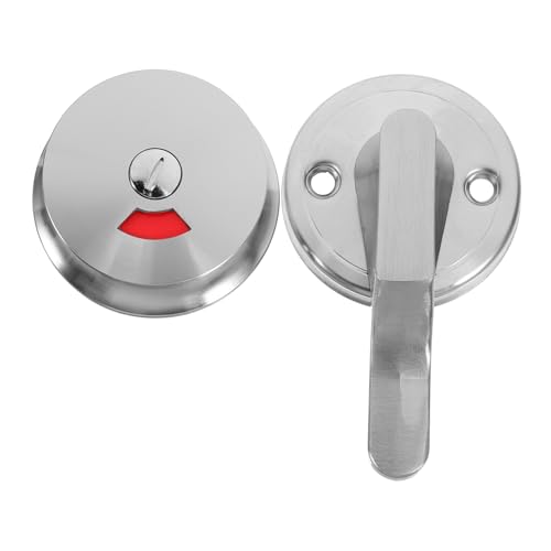 Gatuida Türschloss mit Indikator für Badezimmer und Trennwände Latch Lock für Innenräume Flexibel Einsetzbar für Wohn und Geschäftsräume von Gatuida