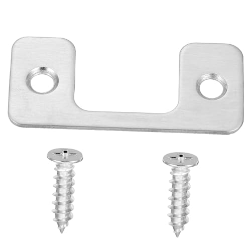 Gatuida Türsicherung Edelstahl Robust Latch Shield mit Schrauben Türschloss Schutzplatte für Haustür und Innentür Kompatibel und Einfach zu Montieren Gatuida Türsicherung Edelstahl Robust Latch Shield mit Schrauben Türschloss Schutzplatte für Haustür und Innentür Kompatibel und Einfach zu Montieren von Gatuida