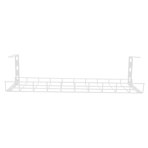 Gatuida Under Desk Kabelwanne aus Langlebigem Eisen Praktischer Kabelorganizer für Schreibtisch Einfach zu Montierendes Kabelmanagement für Ordentliche Arbeitsbereiche Weiß Gatuida Under Desk Kabelwanne aus Langlebigem Eisen Praktischer Kabelorganizer für Schreibtisch Einfach zu Montierendes Kabelmanagement für Ordentliche Arbeitsbereiche Weiß von Gatuida