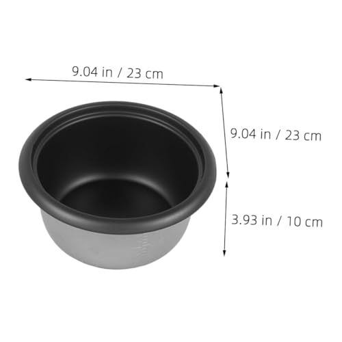 Gatuida Universeller Elektrischer Reiskocher Innentopf aus Langlebiger Antihaftbeschichteter Verschleißfester Kochbehälter Großer Fassungsvermögen Ersatz für Haushalt und Gastronomie von Gatuida