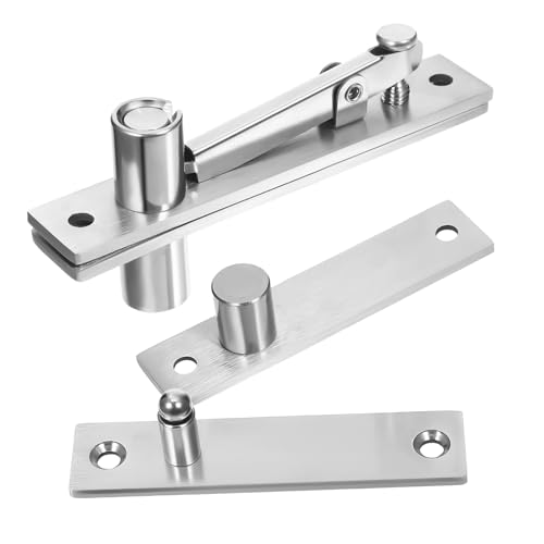 Gatuida Unsichtbare Schwere Tür-drehgelenke aus Edelstahl Drehbare Verdeckte Scharniere für Holz Geheimtüren Robuste Pivot-hardware für Bücherregale und Versteckte Türen von Gatuida