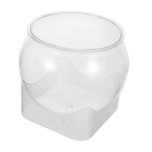 Gatuida Unzerbrechliches Rundes Kunststoff Aquarium Kleiner Betta Fischglas Aquarium für Schreibtisch Kompakter Transparenter Mikro Landschafts Fischbehälter für Büro und Zuhause Gatuida Unzerbrechliches Rundes Kunststoff Aquarium Kleiner Betta Fischglas Aquarium für Schreibtisch Kompakter Transparenter Mikro Landschafts Fischbehälter für Büro und Zuhause von Gatuida