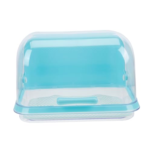 Gatuida Utensilien Organizer Aufbewahrungsbox mit Transparentem Deckel und Flaschentrockenfunktion Stabile und Sichere Babyflaschen und Besteckhalterung für Zuhause Blau Platzsparend und von Gatuida