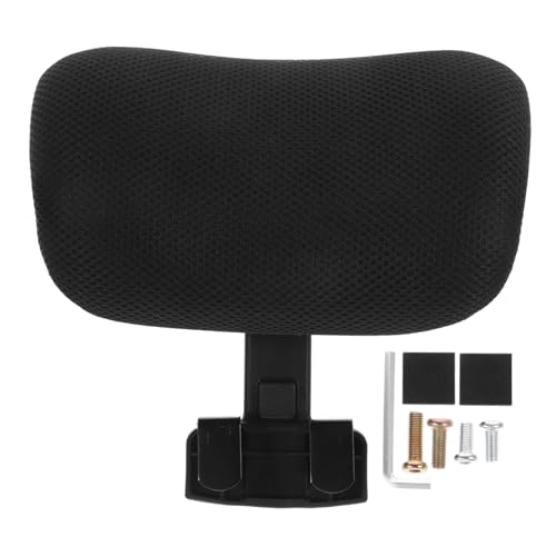Gatuida Verstellbare Bürostuhl Kopfstütze mit Clip Ergonomische Nackenstütze für Computerstuhl Einfache Montage Abnehmbar Langlebiges Nylon und Plastikmaterial Verbessert Bequemlichkeit von Gatuida