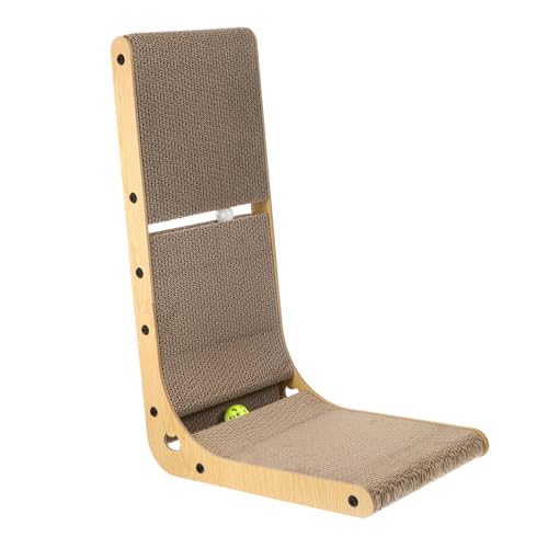 Gatuida Vertikales Katzen kratzbrett mit Holzrahmen und Glockenbällen Stabiles Indoor kratzpad Katzenfitness Schutz für Möbel Interaktives Katzenspielzeug Zufällige Farbe Zufällige Farbe Gatuida Vertikales Katzen kratzbrett mit Holzrahmen und Glockenbällen Stabiles Indoor kratzpad Katzenfitness Schutz für Möbel Interaktives Katzenspielzeug Zufällige Farbe Zufällige Farbe von Gatuida