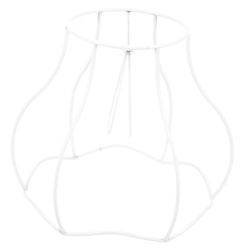 Gatuida Vintage Europäischer Lampenschirm drahtrahmen Metall Lampenschirm Schutz DIY Lampenhalterung für Tisch Deckenleuchten Robust Einfache Montage Geeignet für Wohnzimmer und Hotel von Gatuida