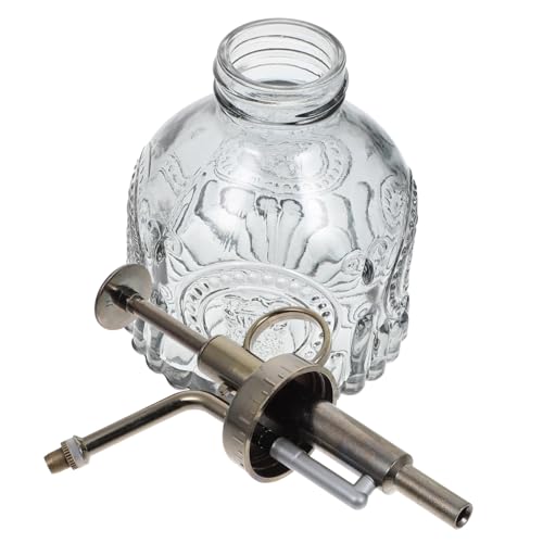 Gatuida Vintage Glas sprühflasche mit Relief Design Großer Wasserbehälter Präziser Blumensprüher Stilvolle Gießkanne für Gartenpflege und Pflanzenbewässerung Gatuida Vintage Glas sprühflasche mit Relief Design Großer Wasserbehälter Präziser Blumensprüher Stilvolle Gießkanne für Gartenpflege und Pflanzenbewässerung von Gatuida