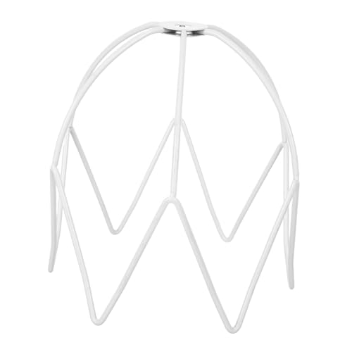 Gatuida Vintage Metall Lampenschutz Vintage Französischer Kristalllampenrahmen Diy Metallkäfig Lampenschirm für Hängelampe Badezimmer Deckenleuchte Robust Langlebig Vielseitig Einsetzbar von Gatuida
