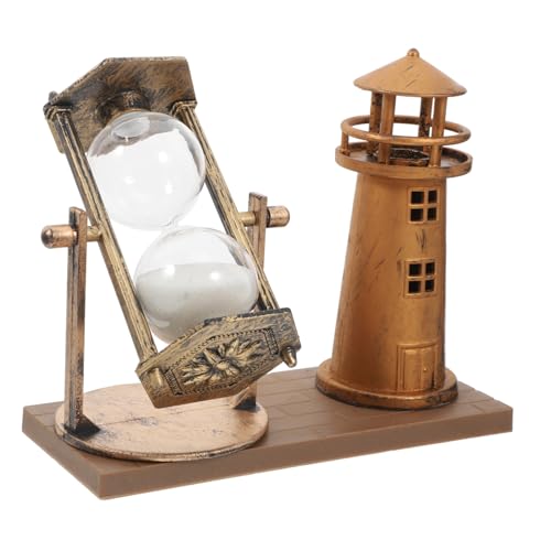 Gatuida Vintage Sanduhr Deko mit Fließendem Sand Dekorative Sanduhr für Wohnzimmer und Büro Kreativer Sandtimer mit Kunststoffbasis Antikes Design für Schreibtisch und Sideboard Gatuida Vintage Sanduhr Deko mit Fließendem Sand Dekorative Sanduhr für Wohnzimmer und Büro Kreativer Sandtimer mit Kunststoffbasis Antikes Design für Schreibtisch und Sideboard von Gatuida