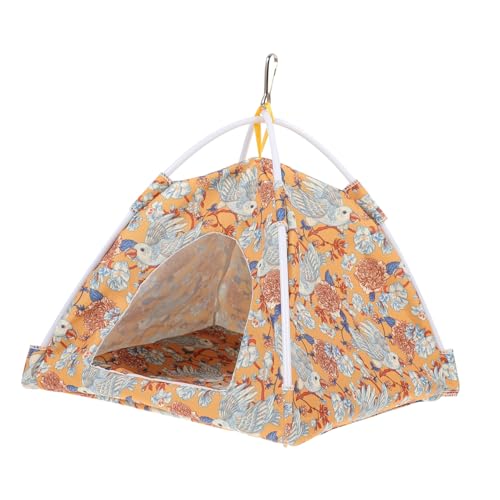 Gatuida Vogelnest Hängendes Zelt Parrot House Strapazierfähiges Atmungsaktives Vogelbett Für Kleine Vögel Sicherer Rückzugsort Zum Schlafen Und Ausruhen Hängend Für Käfig Fenster Treppen von Gatuida