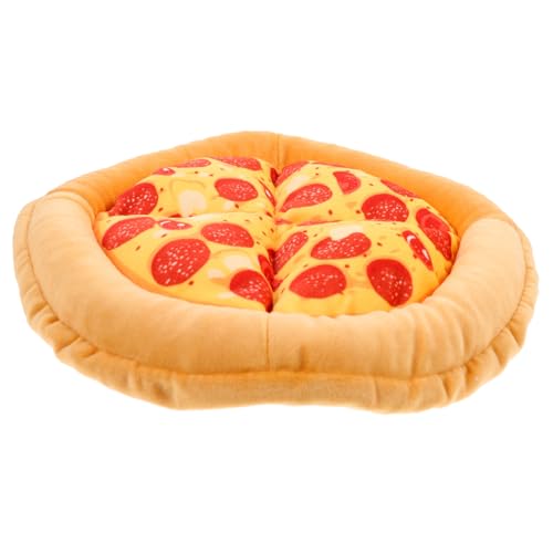 Gatuida Warmes Katzenbett mit Quietscher Kleines Outdoor Katzenhaus Weiche Kuscheldecke Plüschiges Katzen für Kätzchen und Kleine Katzen von Gatuida