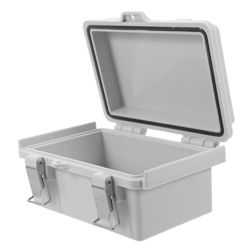 Gatuida Wasserdichte Außensteckdose Schutzbox aus Robustem Kunststoffgehäuse Wetterfeste Verteilerdose mit Großem Innenraum Multifunktionale Elektrische Schutzabdeckung für Sichere von Gatuida