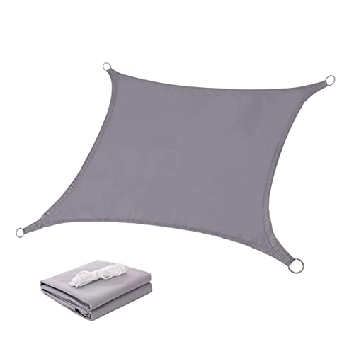 Gatuida Wasserdichtes Sonnensegel Polyester Quadratisches Sonnenschutz mit UV Schutz Wetterfestes Garten und Poolschutzdach Robustes Outdoor Sonnensegel für Terrasse und Balkon von Gatuida