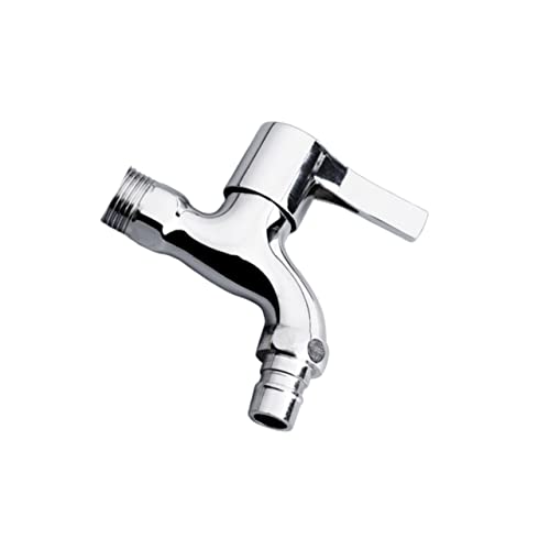 Gatuida Wasserhahn aus Zinklegierung mit Schlauchanschluss Rostfrei Gerade Bedienung Waschmaschinen und Gartenzapfen Installieren für Badezimmer und Außenbereich Gatuida Wasserhahn aus Zinklegierung mit Schlauchanschluss Rostfrei Gerade Bedienung Waschmaschinen und Gartenzapfen Installieren für Badezimmer und Außenbereich von Gatuida
