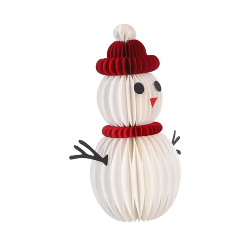Gatuida Weihnachtlicher Schneemann Honigwaben-tischdekoration Wiederverwendbar Festliche Indoor-zierde für Esstisch und Party Winterliche Feierliche Mitte Gatuida Weihnachtlicher Schneemann Honigwaben-tischdekoration Wiederverwendbar Festliche Indoor-zierde für Esstisch und Party Winterliche Feierliche Mitte von Gatuida