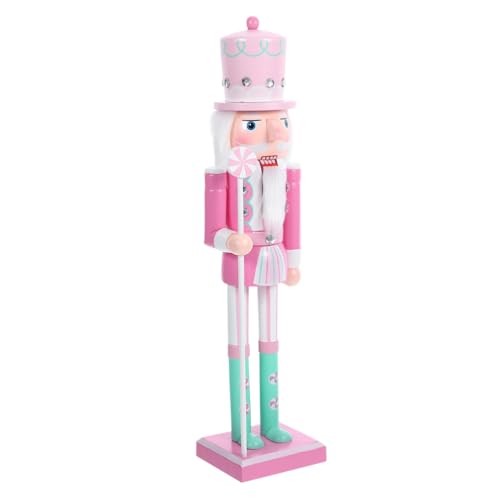 Gatuida Weihnachtlicher Nussknacker Aus Holz Handbemalte Figur Für Festliche Dekoration Robust Und Langlebig Für Weihnachtsfeiern Charmantes Wohnaccessoire von Gatuida