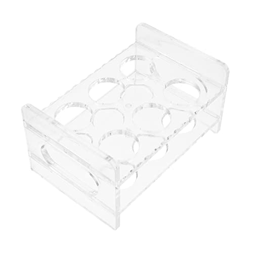 Gatuida Weinglasregal Stehen funktional Gläser Brillenhalter Stand Easy putz Party Sachen tischdeko esstisch Schnapsbecherhalter für Party Schnapsglas-Organizer aus Acryl Transparent von Gatuida
