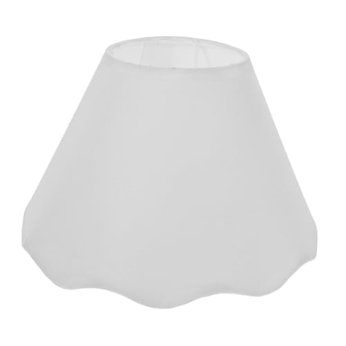 Gatuida Wellenförmiger Stoff Lampenschirm für Tischlampe Weiß Leichter Dekorativer Lampenschirm für Schlafzimmer Wohnzimmer Installieren Sanftes Licht Modernes Design Gatuida Wellenförmiger Stoff Lampenschirm für Tischlampe Weiß Leichter Dekorativer Lampenschirm für Schlafzimmer Wohnzimmer Installieren Sanftes Licht Modernes Design von Gatuida