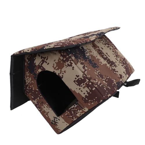 Gatuida Wetterfest Isoliertes Katzenhaus für Draußen Windgeschützter Erhöhter Katzenunterstand mit Wärmeisolierung als Geschütztes Außenspielhaus für Streunerkatzen und Haustiere im Gatuida Wetterfest Isoliertes Katzenhaus für Draußen Windgeschützter Erhöhter Katzenunterstand mit Wärmeisolierung als Geschütztes Außenspielhaus für Streunerkatzen und Haustiere im von Gatuida