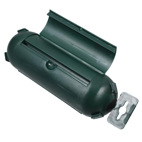 Gatuida Wetterfeste Outdoor Steckdosenbox mit Staubschutz Kleine Verteilerdose mit Sicherem Robuste Schutzbox für Verlängerungskabel und Steckverbindungen Einfache Installation Grün von Gatuida