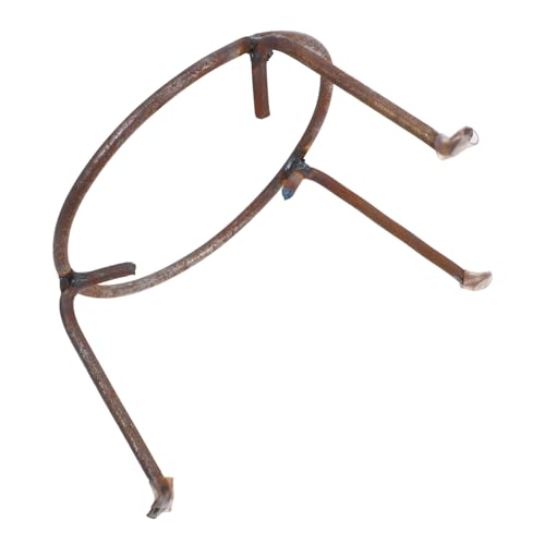 Gatuida Wiederverwendbarer Wok Halter Für Große Feuerstelle Robuster Topfständer Für Outdoor Für Camping Und Grillen Stabiler Dreibeiniger Kochtopfständer von Gatuida