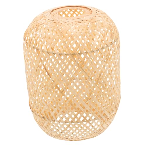 Gatuida Woven Bamboo Lampenschirm für Nachttischlampen Rustikaler Lampenschirm für Tischleuchten Dekorative Ersatzlösung für Schlafzimmer und Wohnzimmer Gatuida Woven Bamboo Lampenschirm für Nachttischlampen Rustikaler Lampenschirm für Tischleuchten Dekorative Ersatzlösung für Schlafzimmer und Wohnzimmer von Gatuida