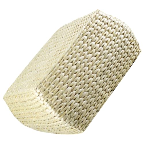 Gatuida Woven Fußhocker Multifunktionaler Hocker für Eingangsbereich aus Hochwertigem Handgewebtem Material zum Schuhe Wechseln Praktische Ablage für Zuhause von Gatuida