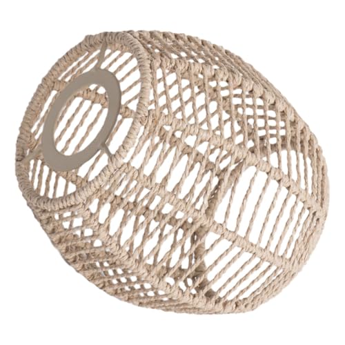 Gatuida Woven Lamp Shade aus Papierseil Boho Deckenlampe Lampenschirm Handgefertigt Robust Vielseitig für Wohnzimmer Schlafzimmer Esszimmer Einfache Montage Natürliche Rustikale Optik Gatuida Woven Lamp Shade aus Papierseil Boho Deckenlampe Lampenschirm Handgefertigt Robust Vielseitig für Wohnzimmer Schlafzimmer Esszimmer Einfache Montage Natürliche Rustikale Optik von Gatuida