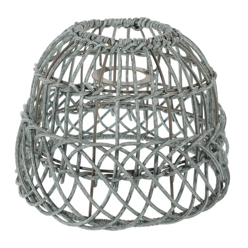 Gatuida Woven Pendant Lampshade Ersatz Lampenschirm Deckenleuchte Rustikal Stilvoll Robust Für Küche Hotel Bar Wohnzimmer Fassung Gatuida Woven Pendant Lampshade Ersatz Lampenschirm Deckenleuchte Rustikal Stilvoll Robust Für Küche Hotel Bar Wohnzimmer Fassung von Gatuida
