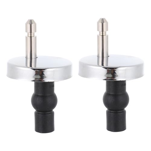 Gatuida Zinklegierung Toilettensitz Scharnier Ersatzset Schnellverschluss Wc Sitz Befestigung Zubehör Robust und Langlebig für Standard Toilettendeckel Gatuida Zinklegierung Toilettensitz Scharnier Ersatzset Schnellverschluss Wc Sitz Befestigung Zubehör Robust und Langlebig für Standard Toilettendeckel von Gatuida