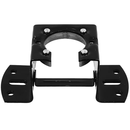 Gatuida Zubehör für Deckenventilatoren mit klein einstellbar Überdachung Dom Deckenventilator Montagehalterung Deckenventilator Befestigungssatz Deckenhalterung Eisen Black von Gatuida
