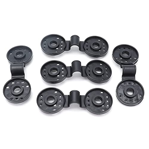 Gatuxe Gartenklemmen, Anti-Aging, Nicht vergießend, leichte Beschattungsnetz-Clips Doppelschnallen-Design zur Befestigung von Zaunnetzen zur Befestigung von Sonnenschutznetzen Gatuxe Gartenklemmen, Anti-Aging, Nicht vergießend, leichte Beschattungsnetz-Clips Doppelschnallen-Design zur Befestigung von Zaunnetzen zur Befestigung von Sonnenschutznetzen von Gatuxe