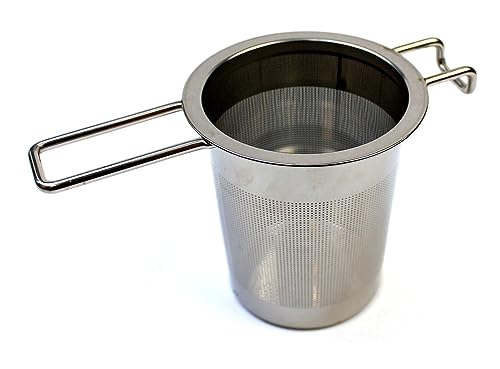 GAUCHO CEBAR Teesieb Teefilter, 304 Edelstahl Teesieb für Losen Tee mit Griffe, für die Meisten Tee-Tassen und Tee-Schalen Spülmaschinengeeignet von Gaucho Cebar