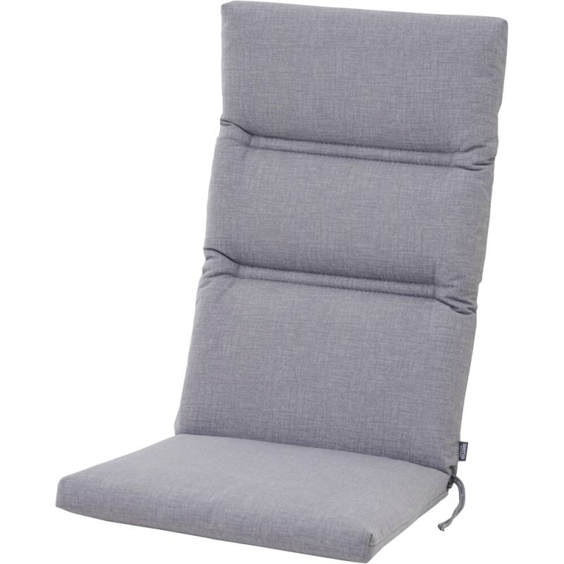 Gautzsch Sesselauflage COMFORT ca.120 x 48 x 7 cm in Stoff grau von Gautzsch
