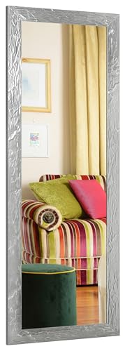 GaviaStore - Elise Silver 140 x 50 cm – Moderner Wandspiegel (12 Größen und Farben) großer Wandspiegel Art Deco Wohnzimmer Wand Schlafzimmer Badezimmer Küche Eingangsbereich Haus von GaviaStore