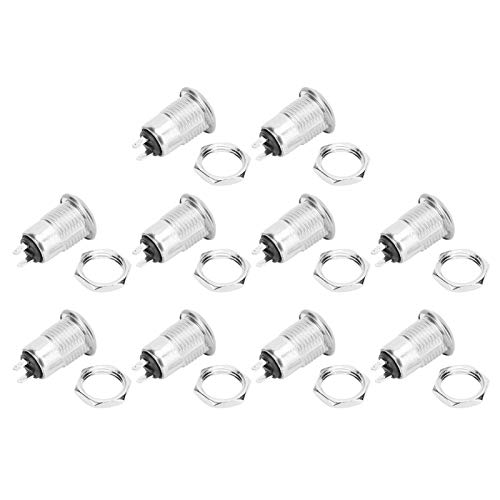 10-pcs-Schlüsselschalter Off-On-Double Pull Car Modification Short Power Lock 12 x 21,5 mm von Gavigain