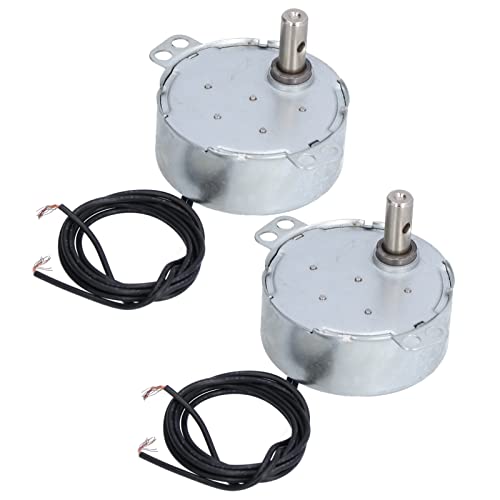 2Pcs Synchronmotor Mini 15‑18R/MIN CW CCW Rotation Zubehör Set 4W AC220‑240V 50TYC Elektrischer Synchronmotor für Ventilatoren und Heizgeräte 2Pcs Synchronmotor Mini 15‑18R/MIN CW CCW Rotation Zubehör Set 4W AC220‑240V 50TYC Elektrischer Synchronmotor für Ventilatoren und Heizgeräte von Gavigain