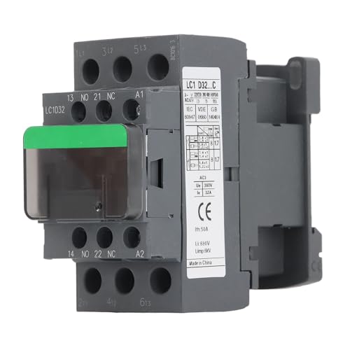 32A 380 V Wechselstrom- oder PC -Schalenkupper -Spulen -Silber -Legierung starker Lager Elektrik oder 1no 1nc (AC220V Coil Voltage) von Gavigain