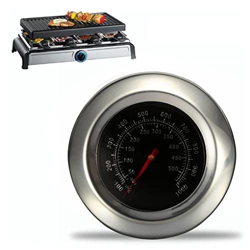Backofenthermometer,Backofen Grill Fry Chef Smoker Thermometer Easy Read Edelstahl Thermometer Küche Kochen Thermometer Analog Dial Backofen Küche Kochen Backofenthermometer von Gavigain