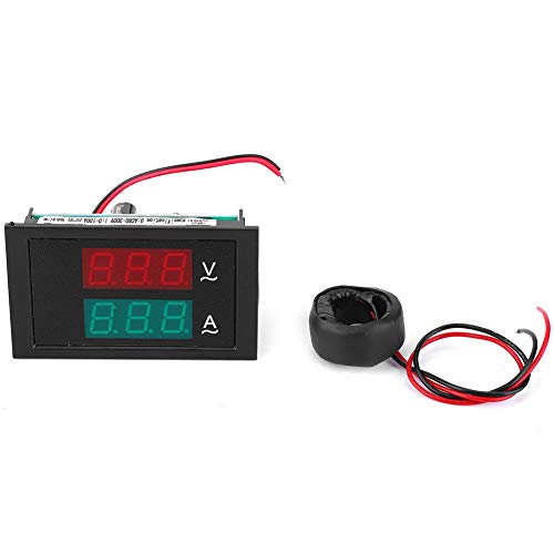 DL85 2042 Dual Display AC 80V 300V 0 100A AC Voltmeter Amperemeterspannung Messgerät für Haushaltsunterrichtsgeräte von Gavigain