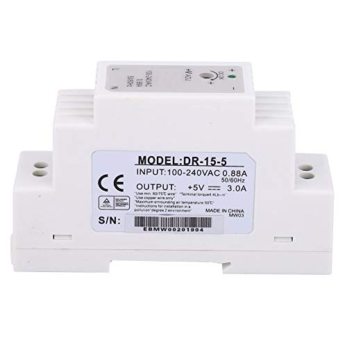 DR-15-5 DIN Rail Einzelausgangsschaltnetz-Versorgung 15W 5V 3A von Gavigain