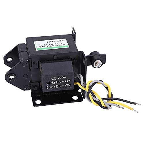 ELEKTROMAGNETISCHER SCHIEBETRAKTIONS-SPULEN-ELEKTROMAGNET MQ8()-3702 220VAC 49N HUB20MM von Gavigain